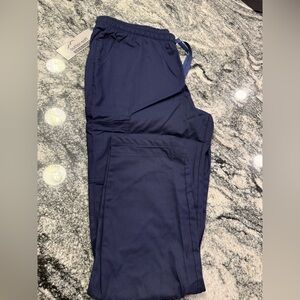 UA Butter-Soft Originals Navy Scrub Pants M Petite